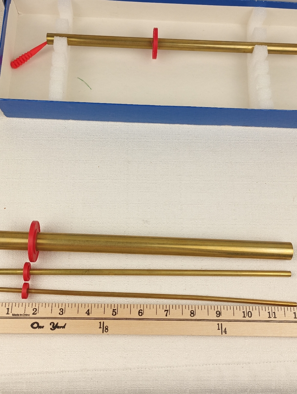 VTG FASTURN 6 Tube 3 Hook Fabric Tube Turning System in Box W/ Instruction Book. - Picture 6 of 14